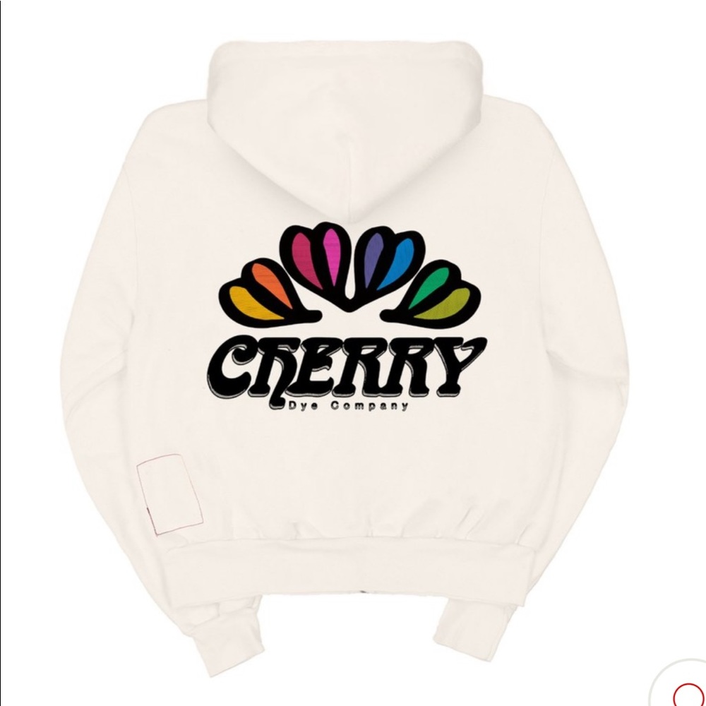 **ISO**CHERRY DYE COMPANY ZIP-UP HOODIE